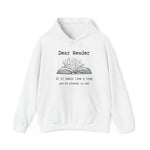 Dear Reader Hooded Sweatshirt - The Lyric Label