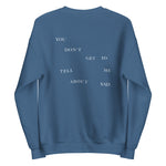 File Name: The Bolter Embroidered Crewneck Sweatshirt - The Lyric Label