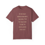 High Infidelity April 29 Garment - Dyed T - shirt - The Lyric Label