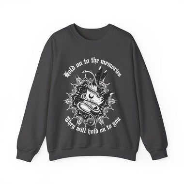 Hold On To The Memories Crewneck Sweatshirt - The Lyric Label