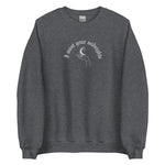 I Want Your Midnights Embroidered Sweatshirt - The Lyric Label