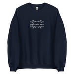 Illicit Affairs Embroidered Crewneck Sweatshirt - The Lyric Label