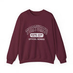 Official Member Of The Tortured Poets Departmen Varsity College School Crewneck Sweatshirt - The Lyric Label