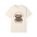 Official Member Of The Tortured Poets Department Floral Typewriter Shirt - The Lyric Label