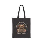 Official Member Of The Tortured Poets Department Floral Typewriter Tote Bag - The Lyric Label