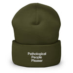 Pathological People Pleaser Cuffed Beanie - The Lyric Label