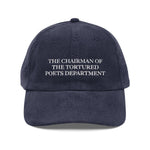 The Chairman Vintage corduroy cap - The Lyric Label