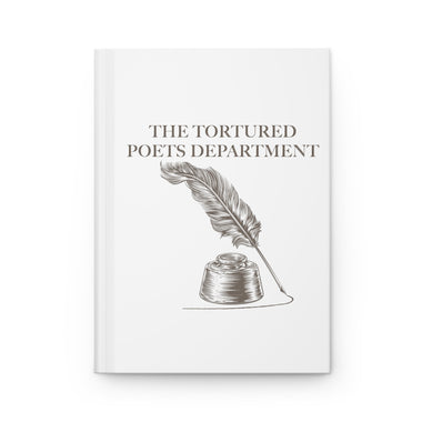 The Tortured Poets Department Hardcover Journal Matte - The Lyric Label