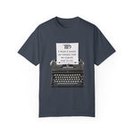 The Tortured Poets Department Lyrics Typewriter Shirt - The Lyric Label