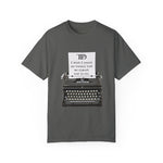 The Tortured Poets Department Lyrics Typewriter Shirt - The Lyric Label