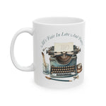 The Tortured Poets Department Typewriter Mug - The Lyric Label