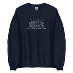 Welcome To New York Embroidered Sweatshirt - The Lyric Label