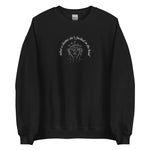 What A Shame Embroidered Crewneck Sweatshirt - The Lyric Label